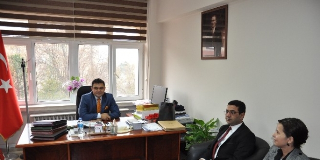 Mhp Yöneticilerinden Kaymakam Balcı Ve Belediye Başkanı Yıldız’a Ziyaret