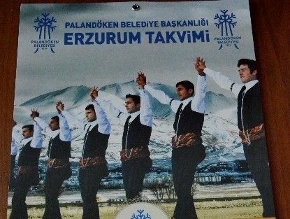 Palandöken Belediyesinin 2015 Yılı Erzurum Şehir Takvimi Çikti