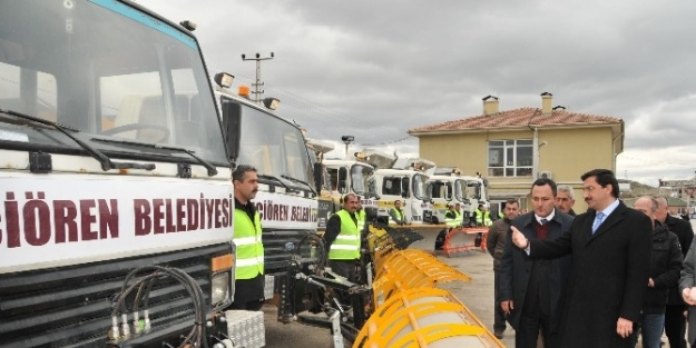 Keçiören’de Araçlar Zorlu Kış Şartlarina Hazır