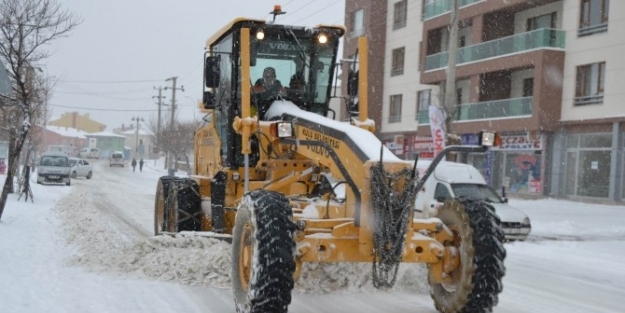 Kulu’da Kar Yağışı