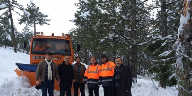 Karla Mücadele Ekiplerine Moral Ziyareti