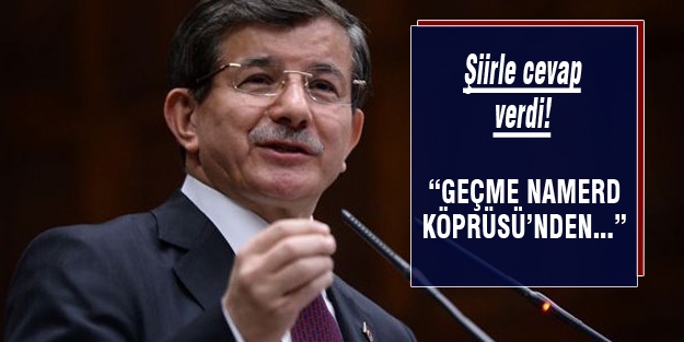 Davutoğlu sert çıktı
