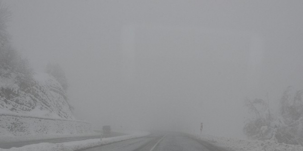 Zonguldak’ta Sis Etkili Oldu