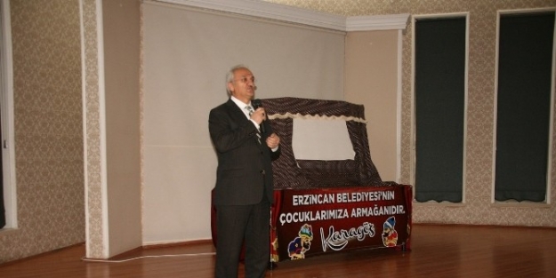 Hacivat Ve Karagöz Erzincan’da Ki Miniklerle Buluşuyor