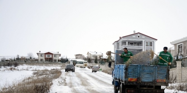 Kazan’da Karla Mücadele