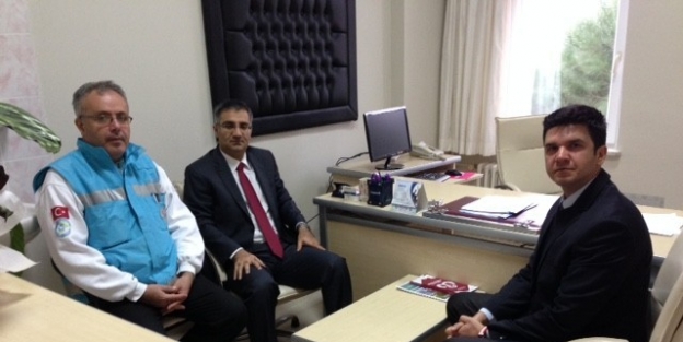 Gömeç Kaymakamı Yavuz’dan Devlet Hastanesine Ziyaret