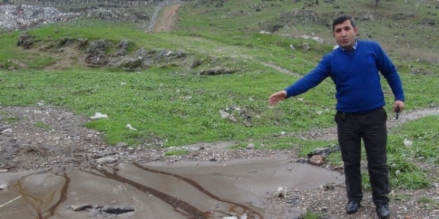 Manisa Çöplüğünün Suyu Çikti