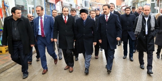 Başkan Sekmen, İlçe Turunda