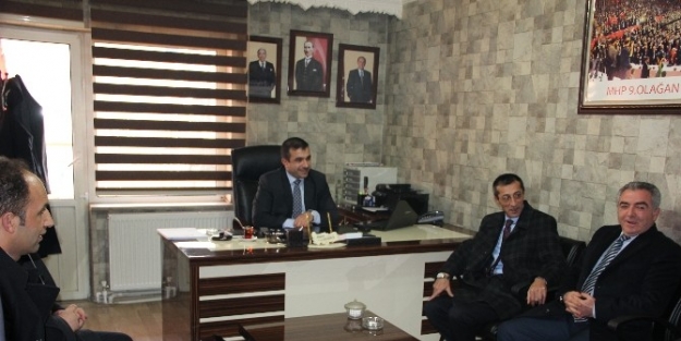 Ak Parti İl Başkanlığından Mhp İl Başkanlığına Hayırlı Olsun Jesti