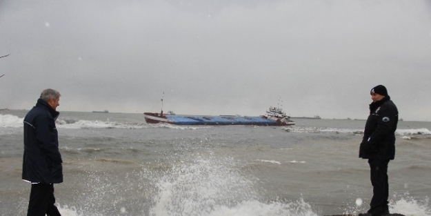 Samsun’da Kuru Yük Gemisi Karaya Oturdu