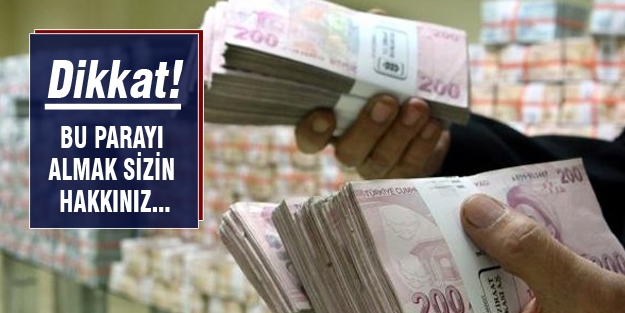 Mağduriyet hakkınızı almayı unutmayın