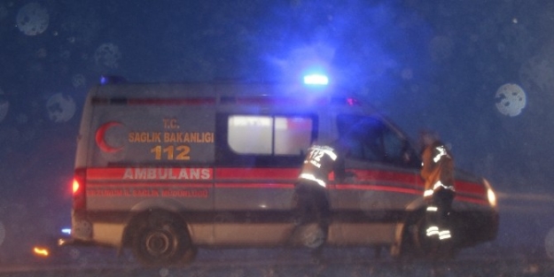 Sarı Melekler Kar, Kış Demeden Hasta Kurtarıyor