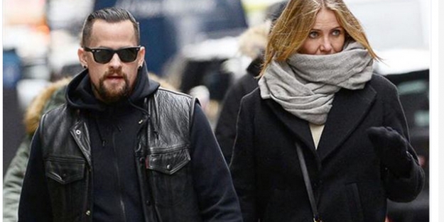 Cameron Diaz evlendi