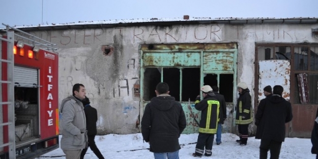 Kulu’da İş Yerinde Yangın