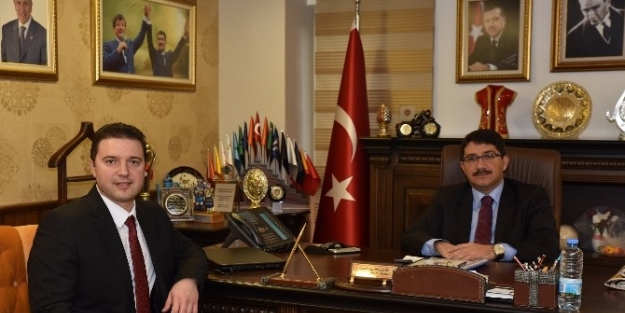 Korkmaz İlk Ziyaretini Başkan Çelik’e Yaptı