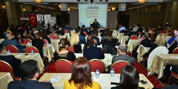 Büyükşehir’den Davranış Ve Protokol İlkeleri Semineri