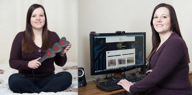 Onun işi oyuncaklarla orgazm olmak