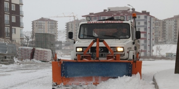 Nevşehir’de Kar İle Mücadele