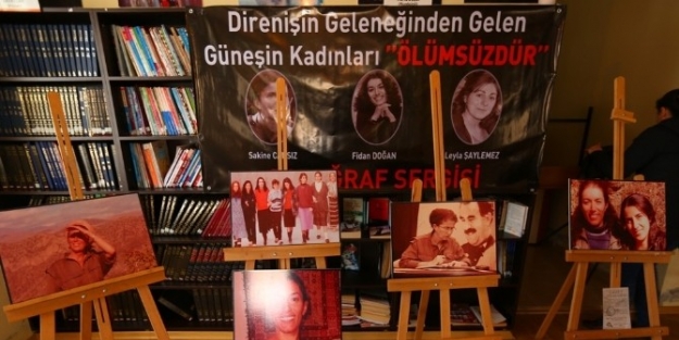 Edremit’te 3 Kadın Kürt Siyasetçi Anısına Fotoğraf Sergisi