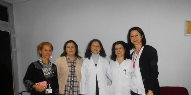 Edremit Devlet Hastanesindeki Seminere Katıldılar
