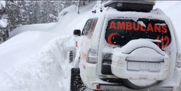 Gümüşhane’de Beyaz Melekler İşbaşinda