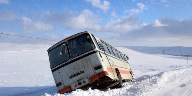 Eskişehir’de Öğretmenler Mahsur Kaldı