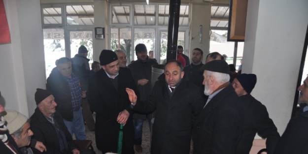 Başkan Üzülmez, Kar Çalişmalarini Denetledi