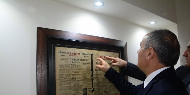 Çorlu Kaymakamı Kılıç, Devrim Tesislerinde