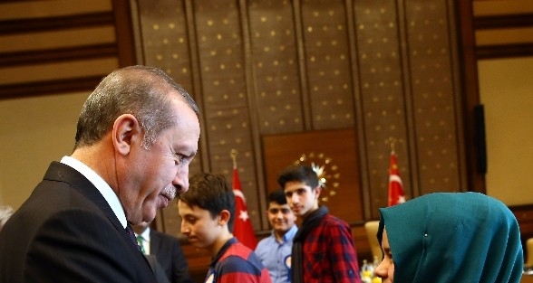 Cumhurbaşkanı Erdoğan, Afad Tarafından Misafir Edilen Çocuklari Kabul Etti