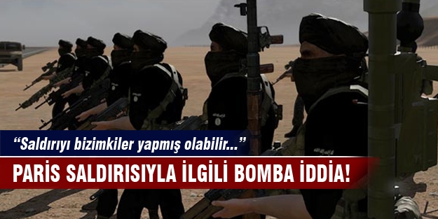 Paris saldırısıyla ilgili bomba açıklama