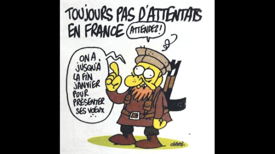 Paris saldırısında kehanet gibi karikatür