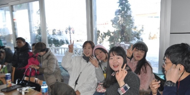 Seydişehir’de Mahsur Kalan Güney Koreliler Memnun Ayrıldı