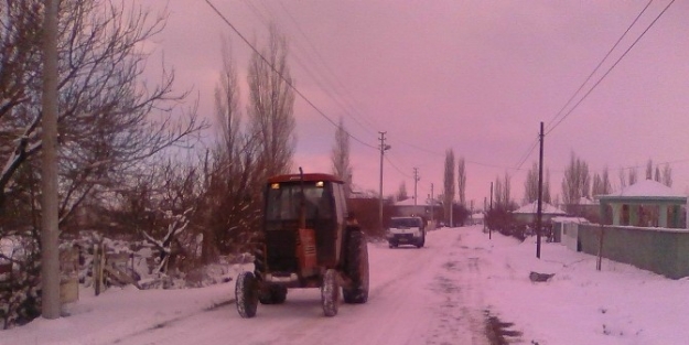 Ereğli’de Karla Mücadele Sürüyor