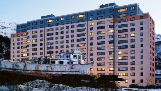 Tüm şehir tek çatı altında yaşıyor