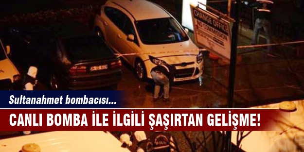 Canlı bomba ile ilgili şaşırtan gelişme