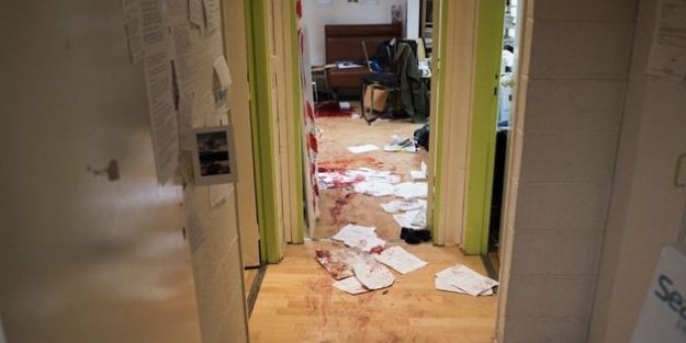 Paris'teki kanlı saldırının arından ilk fotoğraf!