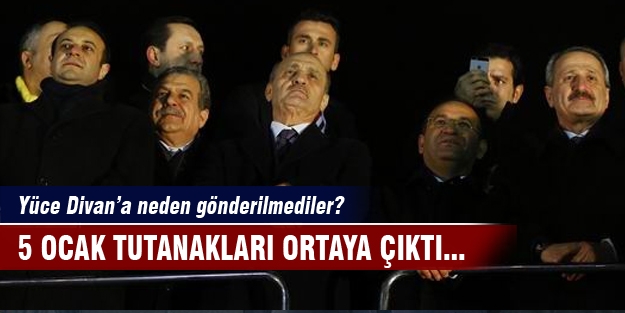 Toplantının tutanakları ortaya çıktı