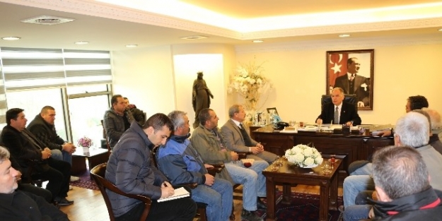 Esnaf Odasından Başkan Bakıcı’ya Ziyaret