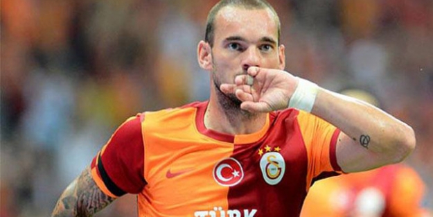 Sneijder'in menajeri İstanbul'da!
