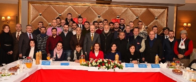 Başkan Kafaoğlu Gazetecilerle Bir Araya Geldi