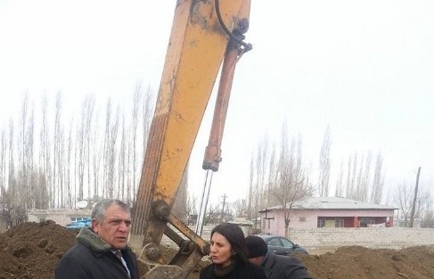 Iğdir’da Su Ve Kanalizasyon Çalişmasi