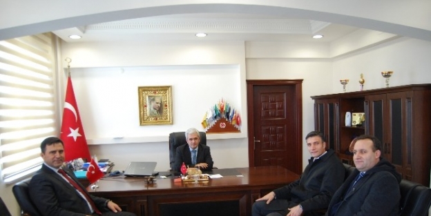 Hakem Özgür Yankaya’dan Malkara Kaymakamı Halal’a Ziyaret