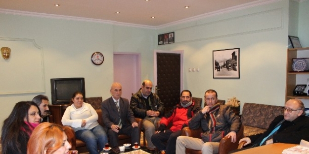 Trt Bölge Müdürü Alemdar’dan, Dagc’ye Ziyaret