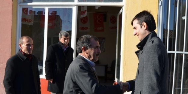 Kaymakam Meşeli’den Siyasi Partilere İade-i Ziyaret