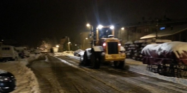 Çaycuma Belediyesinden Karla Mücadele