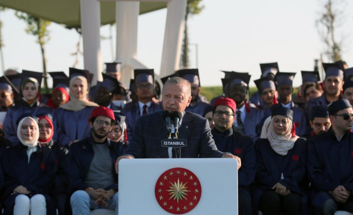 Cumhurbaşkanı Erdoğan'dan tahıl anlaşması açıklaması! 'Anahtar ülke konumundayız'