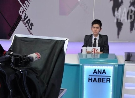 Gazeteci İsmail Güneş’in 11 Yaşındaki Oğlu Haber Sundu