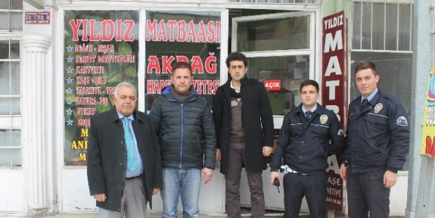 Akdağmadeni Emniyet Müdürü Şen’den Gazetecilere Ziyaret