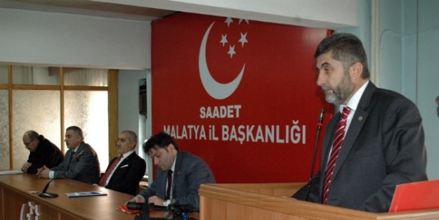 Malatya Saadet Partisi İl Divan Toplantısını Yaptı