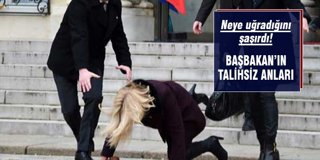 Başbakan'ın talihsiz düşüşü!